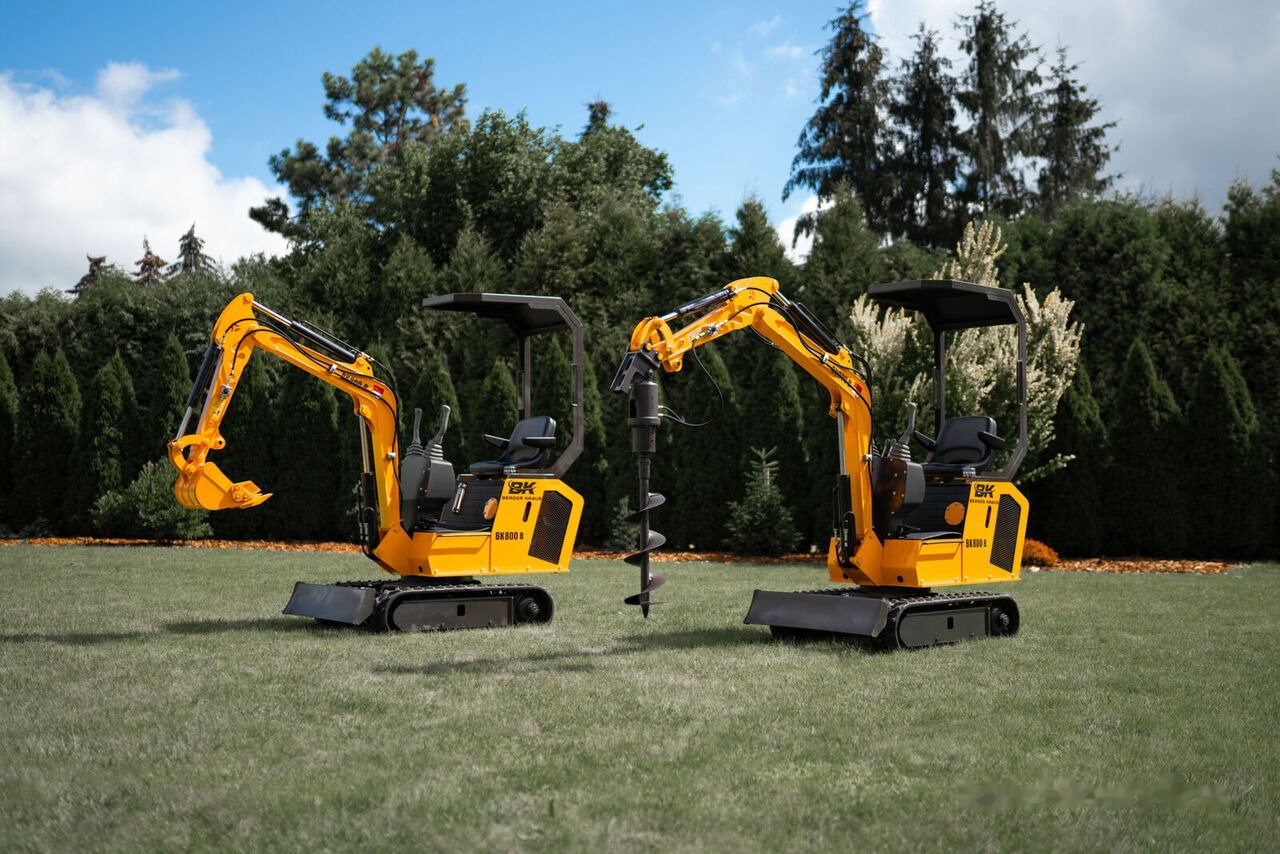 Berger Kraus BK800B Nowa minikoparka Mini excavator - Mini excavator: picture 5 Berger Kraus BK800B Nowa minikoparka Mini excavator - Mini excavator: picture 5