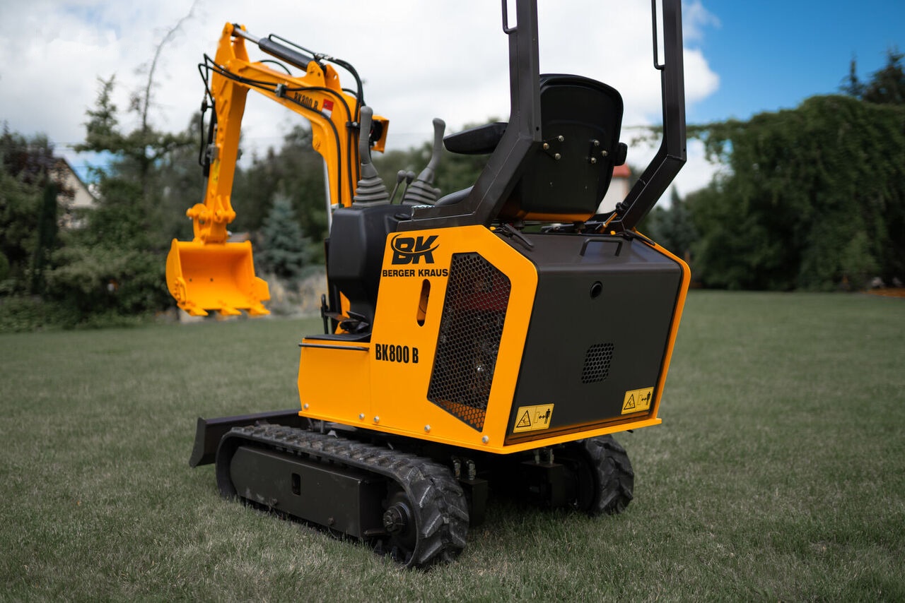 Berger Kraus BK800B Nowa minikoparka Mini excavator - Mini excavator: picture 2 Berger Kraus BK800B Nowa minikoparka Mini excavator - Mini excavator: picture 2