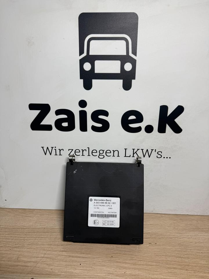 Mercedes Atego 4 EU6 CPC 3 Steuergerät A0034466602 - ECU for Truck: picture 1 Mercedes Atego 4 EU6 CPC 3 Steuergerät A0034466602 - ECU for Truck: picture 1