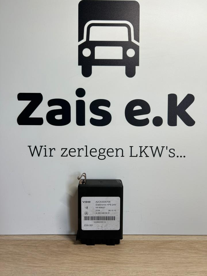 Mercedes Benz VDO Elektronik HPS Steuergerät A0004460431 - ECU for Truck: picture 1 Mercedes Benz VDO Elektronik HPS Steuergerät A0004460431 - ECU for Truck: picture 1