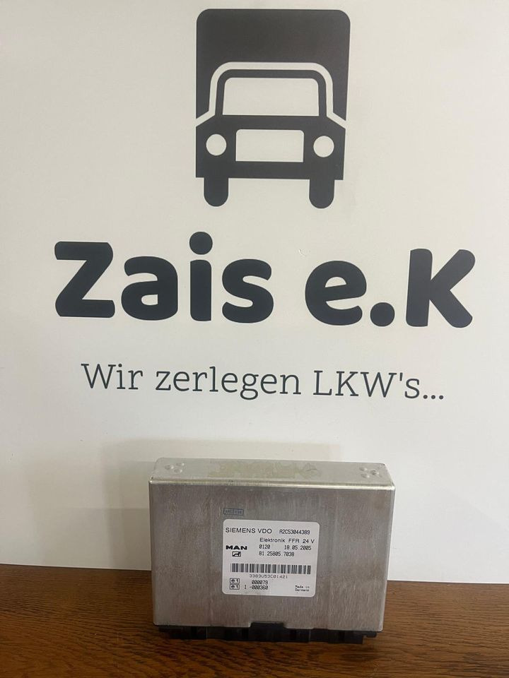 MAN SIEMENS VDO ELEKTRONIK FFR Steuergerät 81258057038 - Spare parts: picture 1 MAN SIEMENS VDO ELEKTRONIK FFR Steuergerät 81258057038 - Spare parts: picture 1