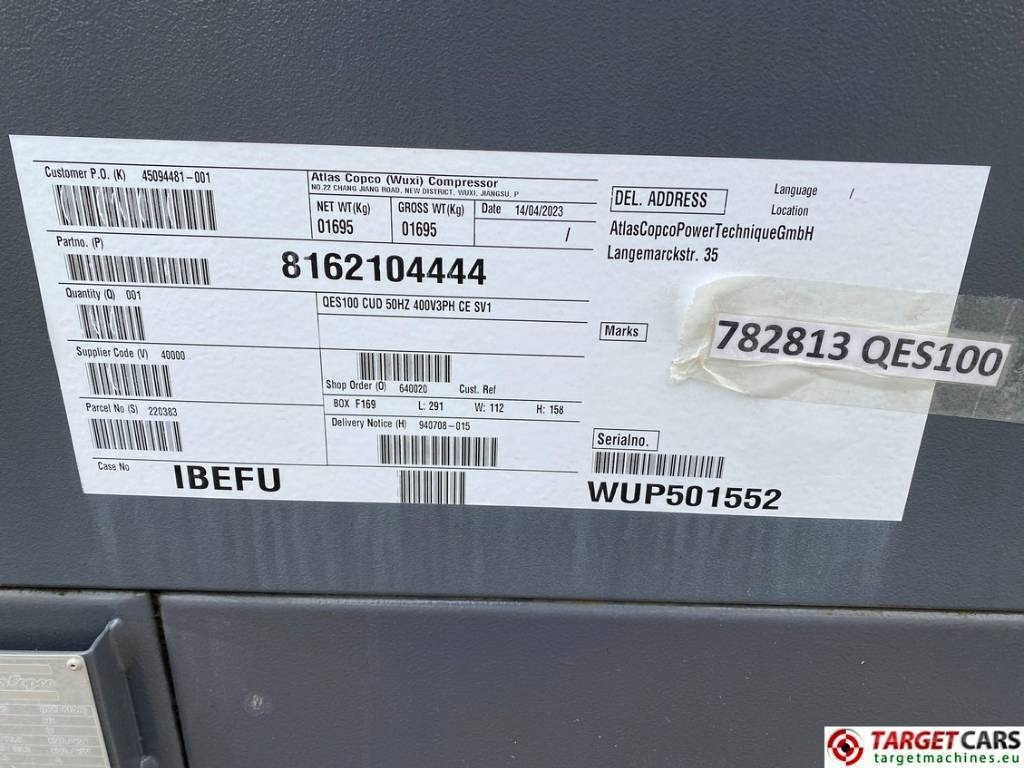 Generator set Atlas Copco QES100 Diesel 100KVA Generator 400/230V Unused: picture 11