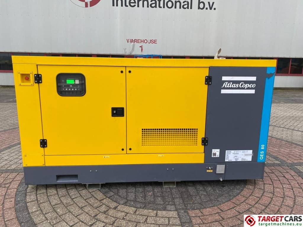 Atlas Copco QES80 Diesel 90KVA Generator 400/230V Unused - Generator set: picture 1 Atlas Copco QES80 Diesel 90KVA Generator 400/230V Unused - Generator set: picture 1
