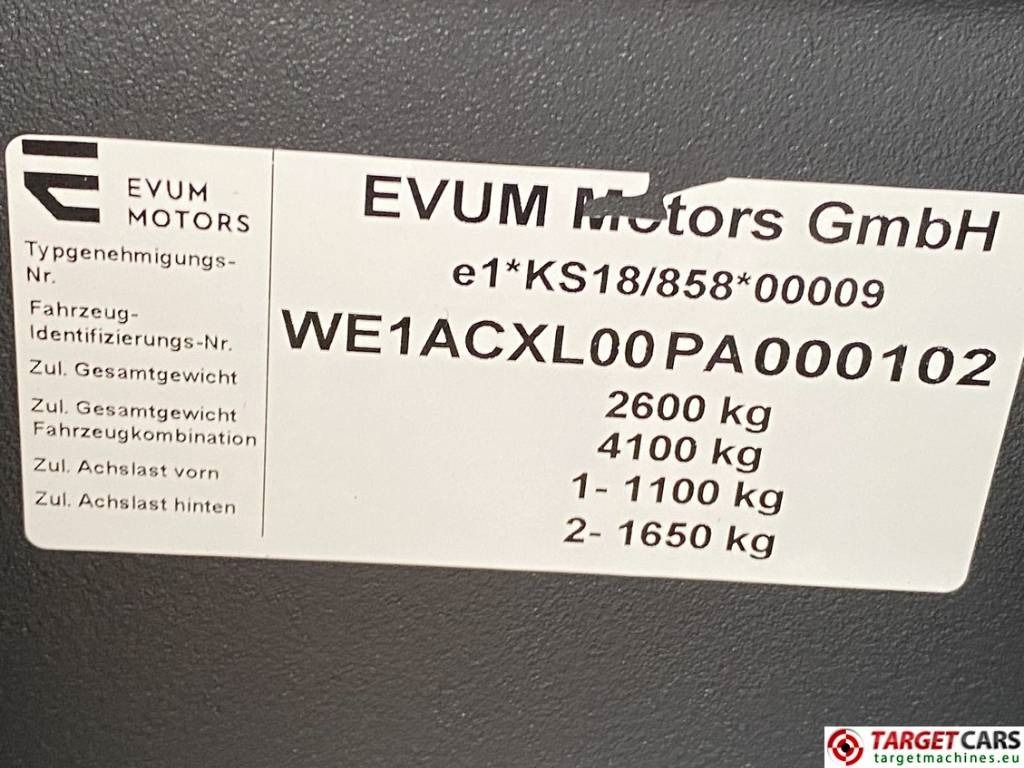 Leasing of Evum ACar Electric UTV 4x4 Open Platform XL Van  Evum ACar Electric UTV 4x4 Open Platform XL Van: picture 11