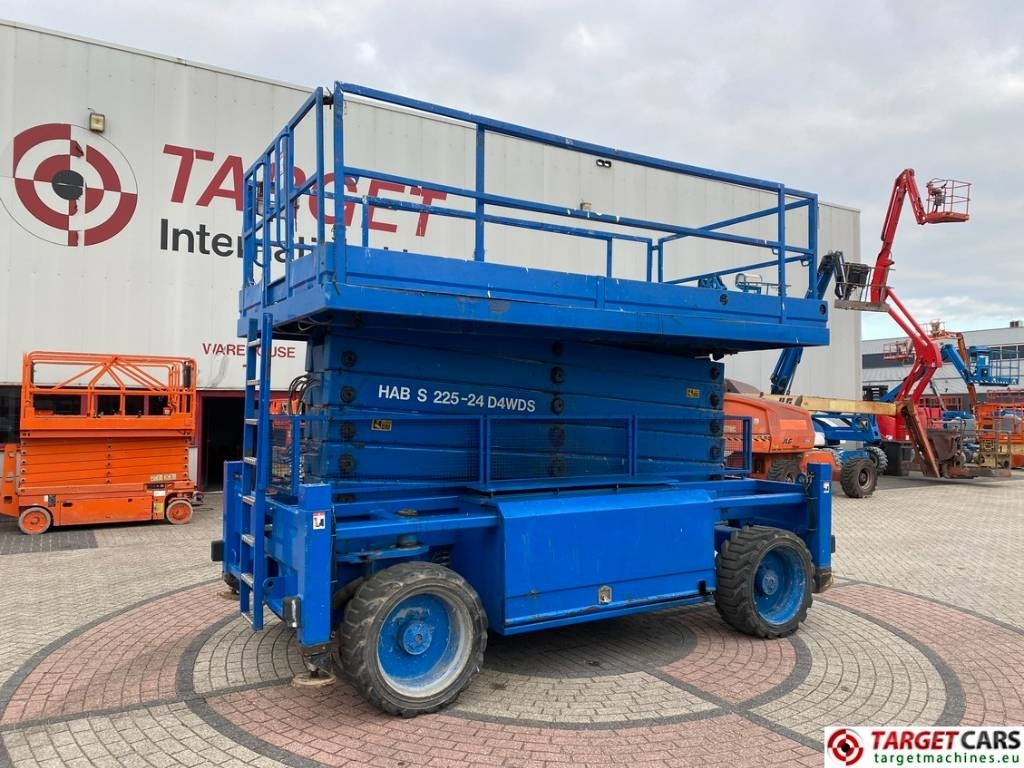 HAB S225-24D 4WDS Diesel 4x4 Scissor Work Lift 2250cm - Scissor lift: picture 1 HAB S225-24D 4WDS Diesel 4x4 Scissor Work Lift 2250cm - Scissor lift: picture 1