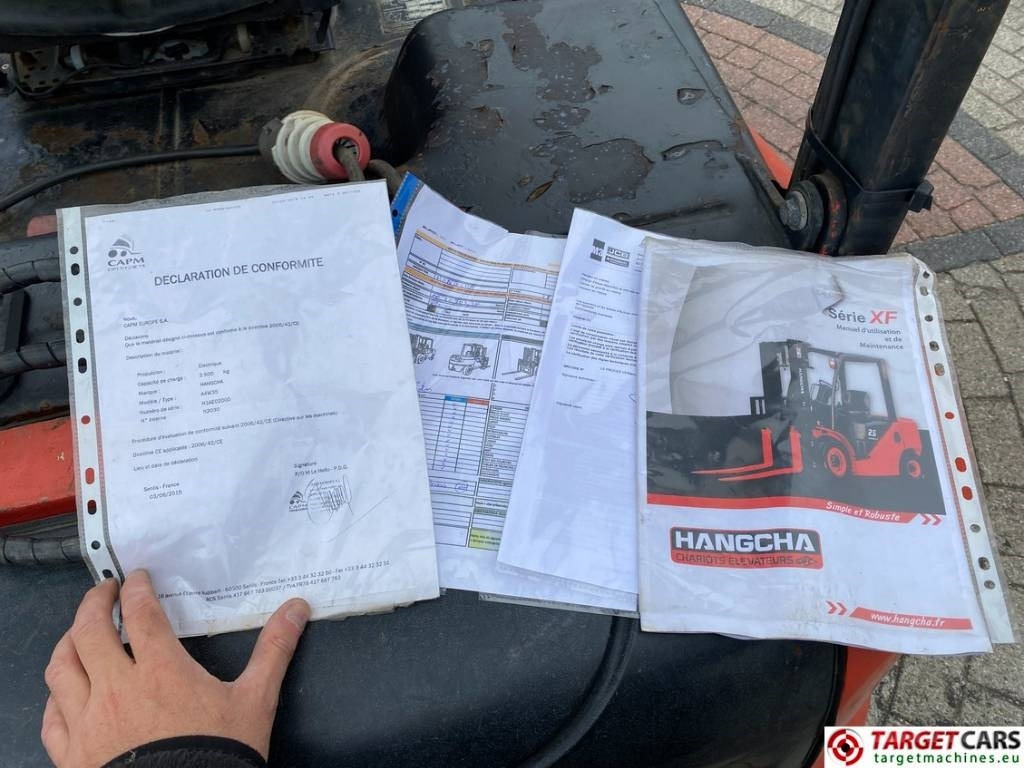 Electric forklift Hangcha CPD35 Electric A35 Forklift Electric 3.5T 480cm: picture 16