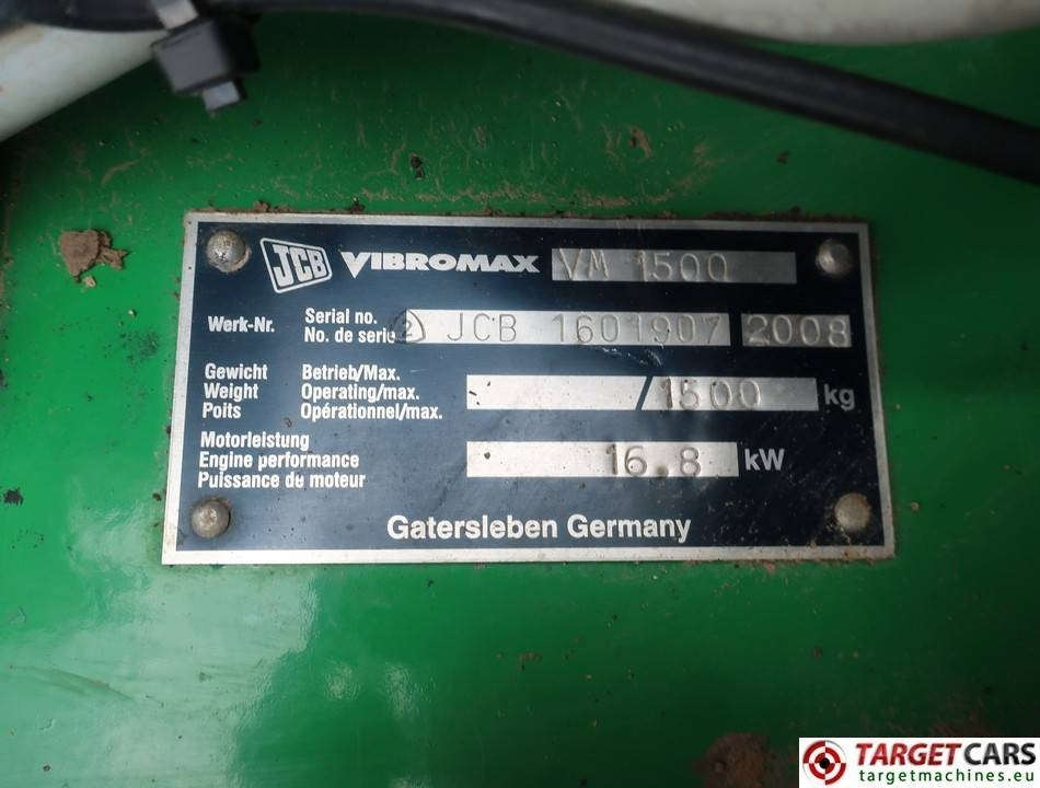 Road roller JCB Vibromax VM1500 Trench Compactor Roller 85cm: picture 10