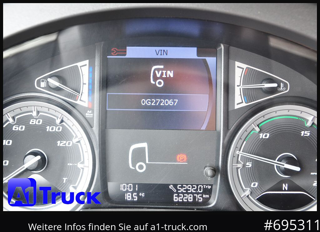 DAF XF 480 SSC, Jumbozug, Lenkachse, Standklima, 120m³ - Curtain side truck: picture 4 DAF XF 480 SSC, Jumbozug, Lenkachse, Standklima, 120m³ - Curtain side truck: picture 4