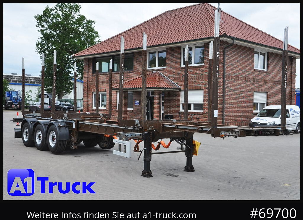 DOLL H3L-14XL Holz Tele, Lenkachse 275 tkm. - Timber semi-trailer: picture 1 DOLL H3L-14XL Holz Tele, Lenkachse 275 tkm. - Timber semi-trailer: picture 1