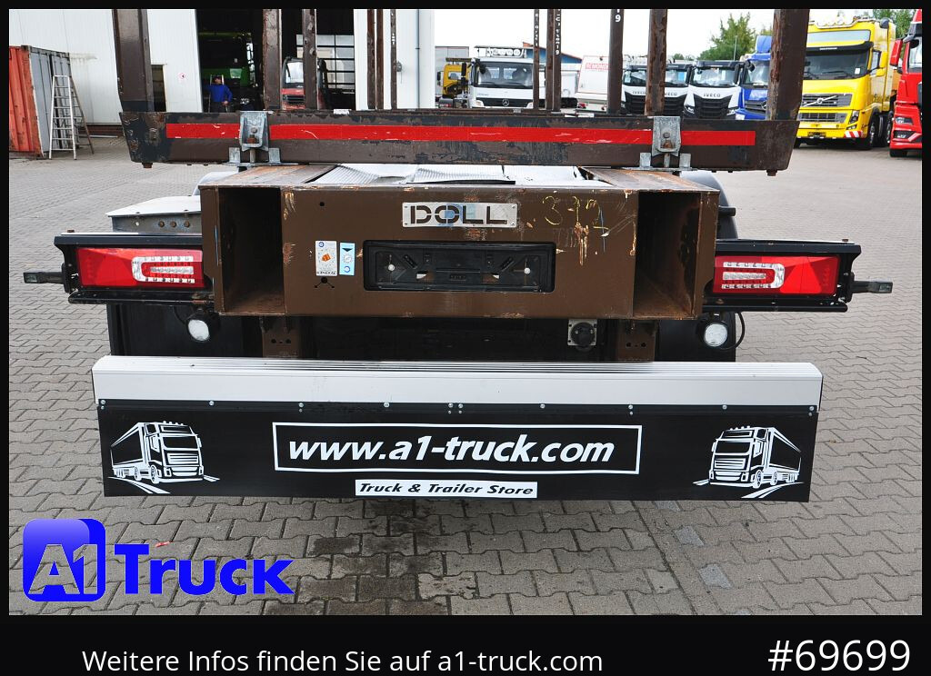 DOLL H3L-14XL Holz Tele, Lenkachse 275 tkm. - Timber semi-trailer: picture 5 DOLL H3L-14XL Holz Tele, Lenkachse 275 tkm. - Timber semi-trailer: picture 5