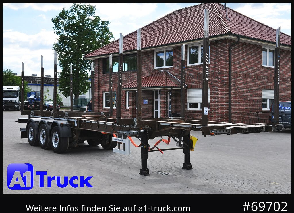 DOLL H3L-14XL Holz Tele, Lenkachse 280 tkm. - Timber semi-trailer: picture 1 DOLL H3L-14XL Holz Tele, Lenkachse 280 tkm. - Timber semi-trailer: picture 1