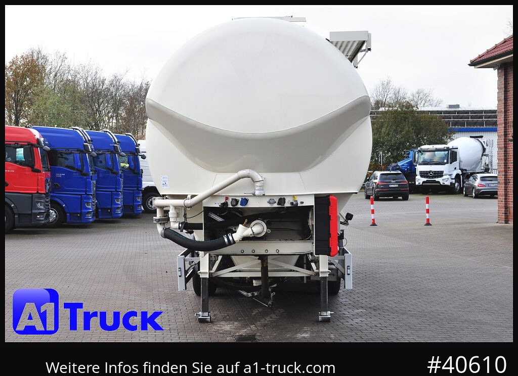 Silo semi-trailer FELDBINDER EUT 55,3, Futter Feed 7 Kammern 55m³, Lenkachse, Alufelgen,: picture 14 Silo semi-trailer FELDBINDER EUT 55,3, Futter Feed 7 Kammern 55m³, Lenkachse, Alufelgen,: picture 14