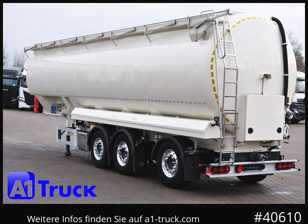 Silo semi-trailer FELDBINDER EUT 55,3, Futter Feed 7 Kammern 55m³, Lenkachse, Alufelgen,: picture 11 Silo semi-trailer FELDBINDER EUT 55,3, Futter Feed 7 Kammern 55m³, Lenkachse, Alufelgen,: picture 11