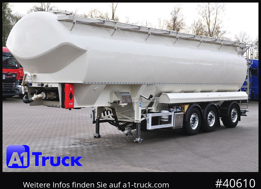 Silo semi-trailer FELDBINDER EUT 55,3, Futter Feed 7 Kammern 55m³, Lenkachse, Alufelgen,: picture 13 Silo semi-trailer FELDBINDER EUT 55,3, Futter Feed 7 Kammern 55m³, Lenkachse, Alufelgen,: picture 13