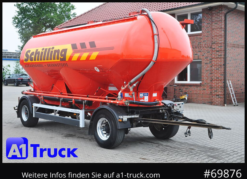 FELDBINDER HEUT 31.2 Silo, Futtermittel, 31m³, 3 Kammern, - Tanker trailer: picture 1 FELDBINDER HEUT 31.2 Silo, Futtermittel, 31m³, 3 Kammern, - Tanker trailer: picture 1