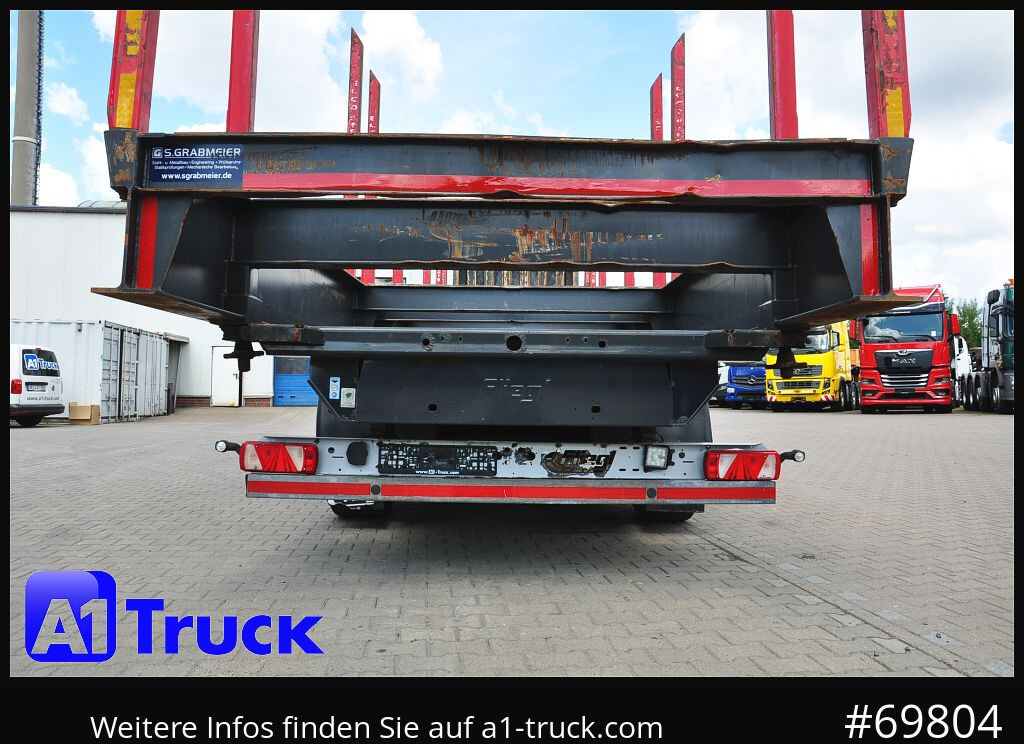 FLIEGL SDS01, Langholz, Containeraufbau, Liftachse, - Timber semi-trailer: picture 4 FLIEGL SDS01, Langholz, Containeraufbau, Liftachse, - Timber semi-trailer: picture 4