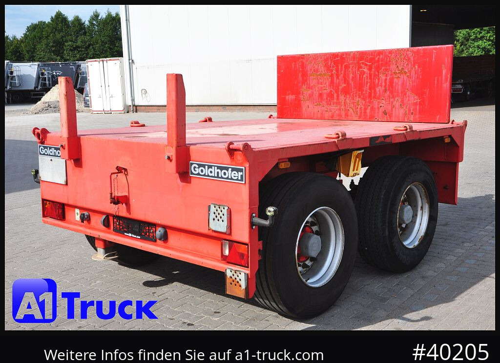 GOLDHOFER Ballast Anh. Goldhofer - Dropside/ Flatbed trailer: picture 3 GOLDHOFER Ballast Anh. Goldhofer - Dropside/ Flatbed trailer: picture 3