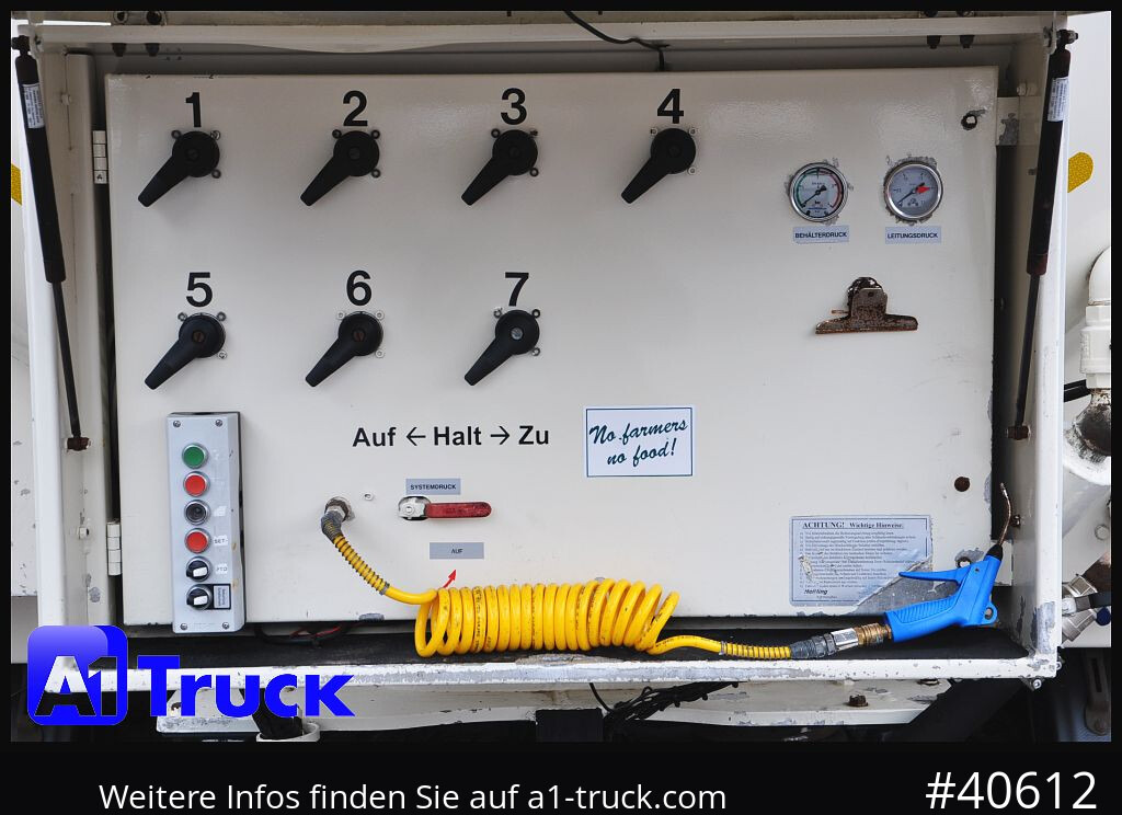 HEITLING SDBH 54, 7 Kammern, Futter Feed Lenkachse, Alufelgen, - Silo semi-trailer: picture 2 HEITLING SDBH 54, 7 Kammern, Futter Feed Lenkachse, Alufelgen, - Silo semi-trailer: picture 2