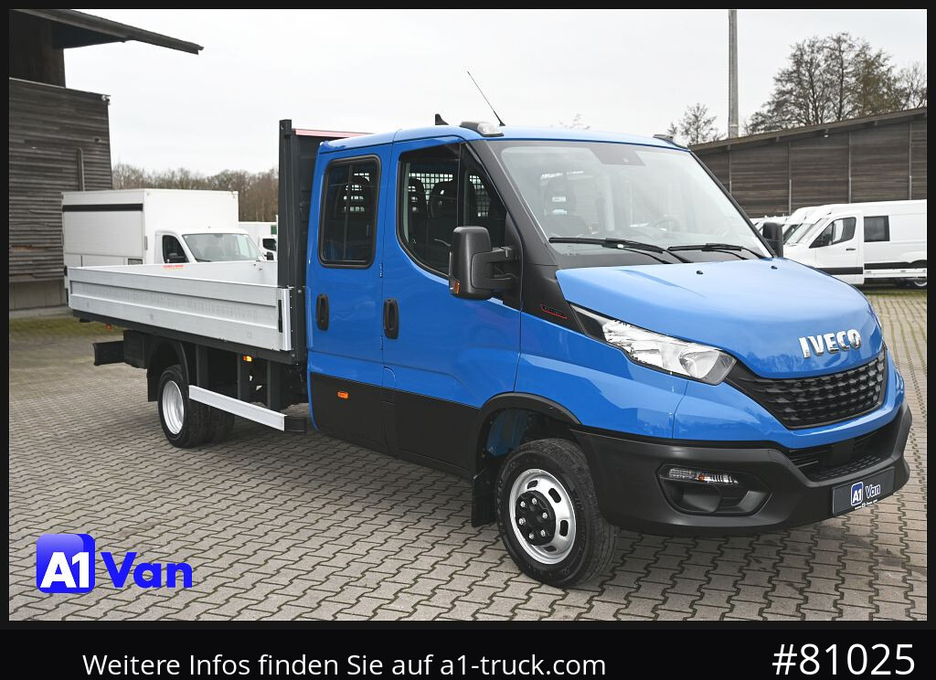 IVECO Daily 50C18 Doka Pritsche, AHK, Klima, 4,5m Ladefläche - Open body delivery van, Crew cab van: picture 1 IVECO Daily 50C18 Doka Pritsche, AHK, Klima, 4,5m Ladefläche - Open body delivery van, Crew cab van: picture 1