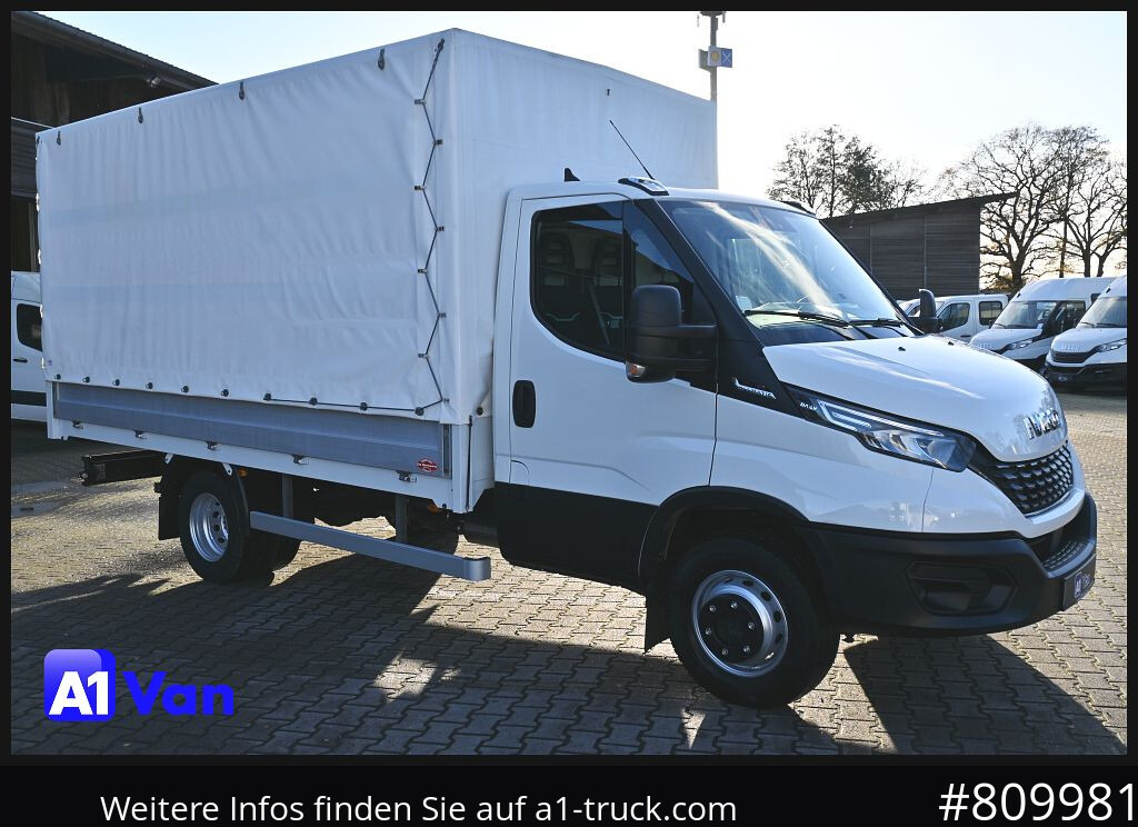 IVECO Daily 72C18 A8V Pritsche/Plane, Tempomat, AHK, Klima - Open body delivery van: picture 1 IVECO Daily 72C18 A8V Pritsche/Plane, Tempomat, AHK, Klima - Open body delivery van: picture 1