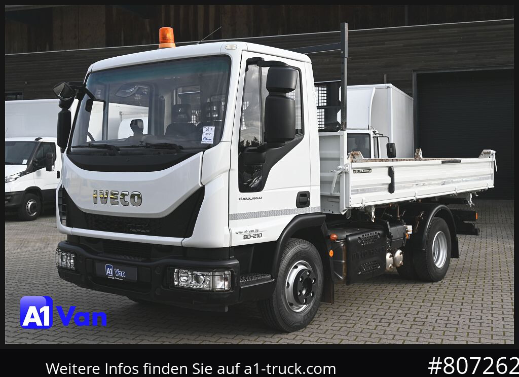 Tipper IVECO Eurocargo 80E21 Kipper, Meiller, Klima, 2x AHK: picture 13