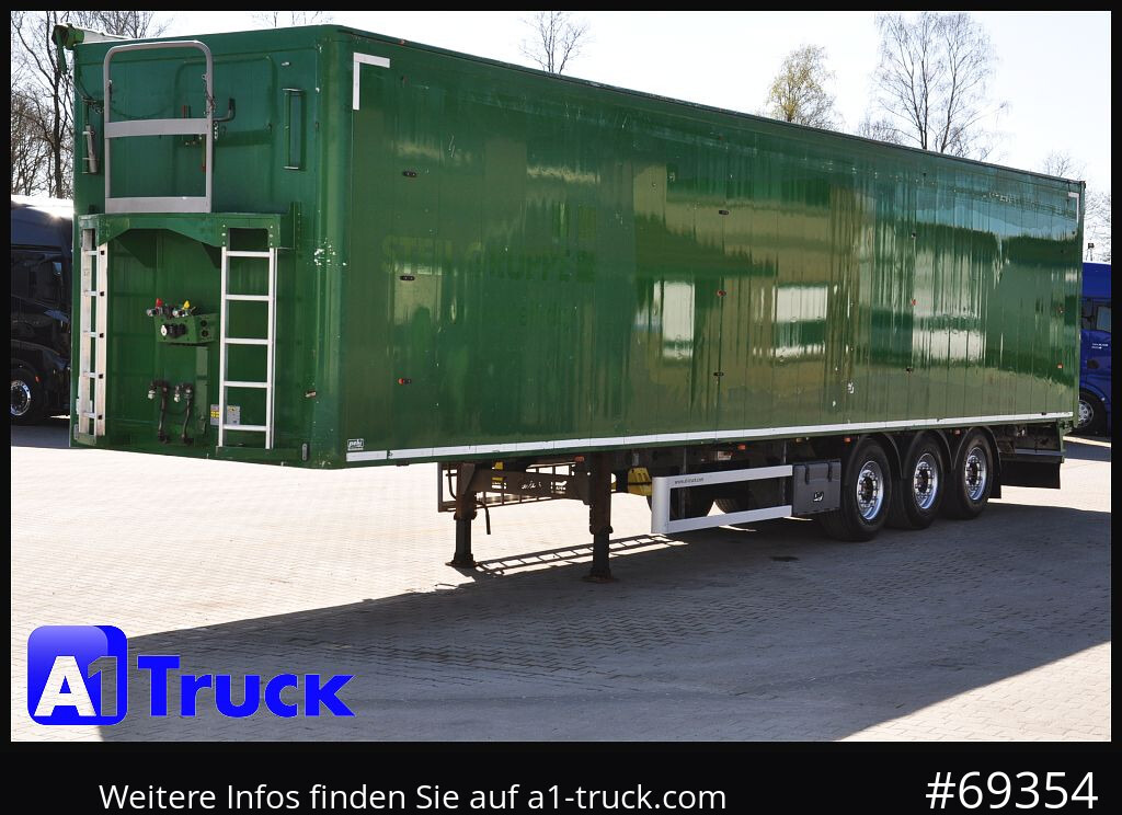 Walking floor semi-trailer KNAPEN K100, Lift, SAF: picture 11
