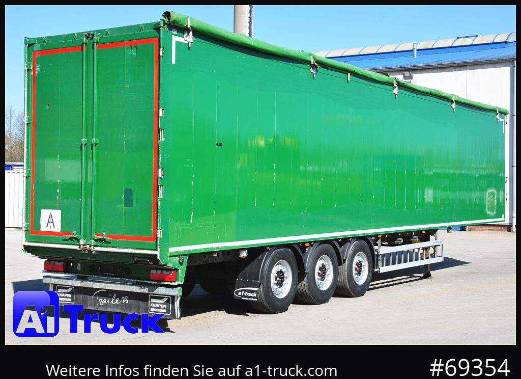 Walking floor semi-trailer KNAPEN K100, Lift, SAF: picture 8