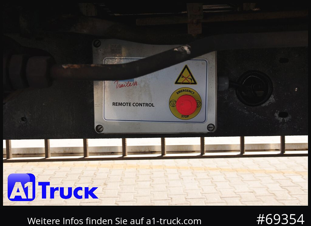 Walking floor semi-trailer KNAPEN K100, Lift, SAF: picture 14