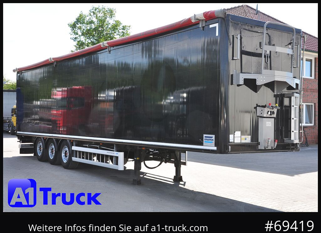 KNAPEN K100, Liftachse, Funk ca. 90m³ - Walking floor semi-trailer: picture 1 KNAPEN K100, Liftachse, Funk ca. 90m³ - Walking floor semi-trailer: picture 1