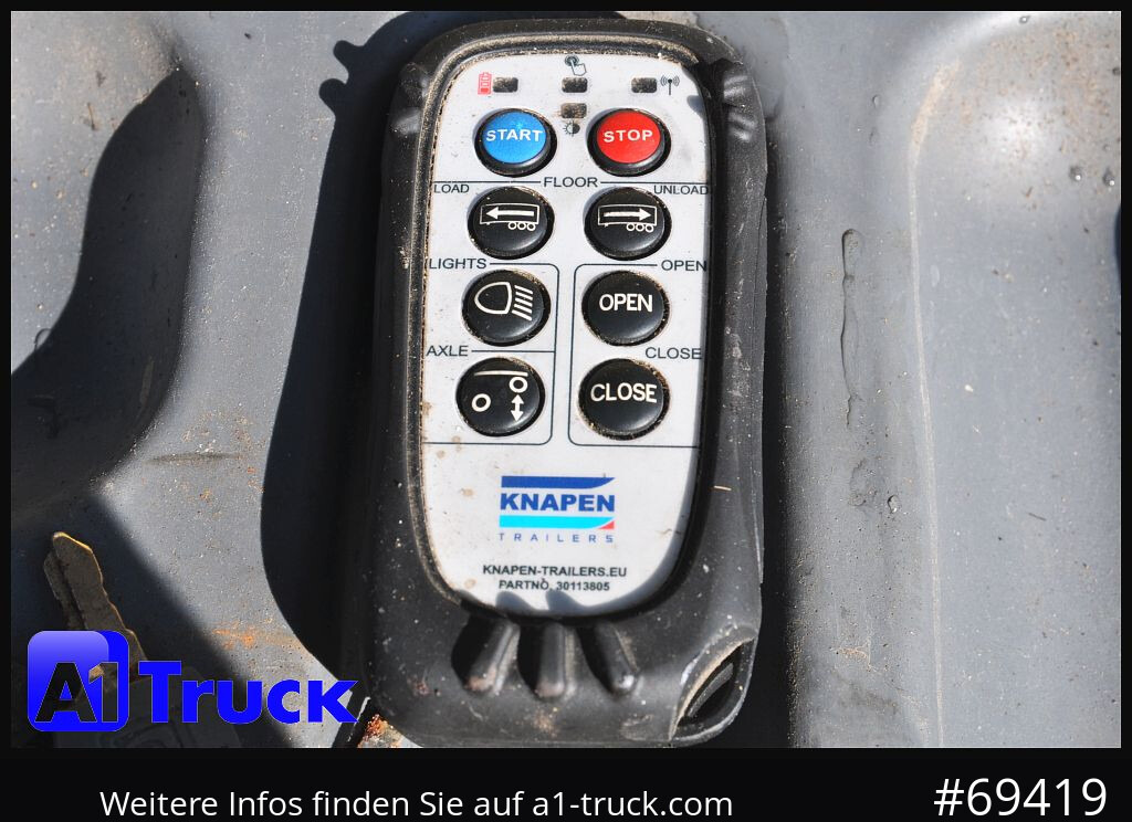 KNAPEN K100, Liftachse, Funk ca. 90m³ - Walking floor semi-trailer: picture 4 KNAPEN K100, Liftachse, Funk ca. 90m³ - Walking floor semi-trailer: picture 4