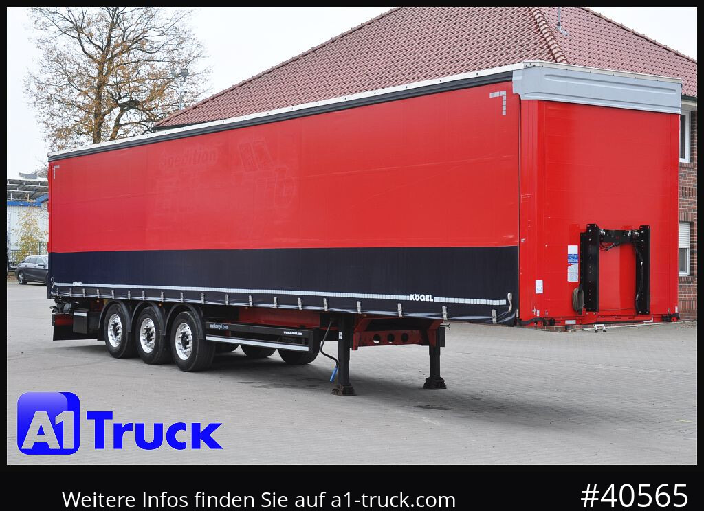 KOEGEL S 24, Tautliner, Alufelgen, Code XL, - Curtainsider semi-trailer: picture 1 KOEGEL S 24, Tautliner, Alufelgen, Code XL, - Curtainsider semi-trailer: picture 1