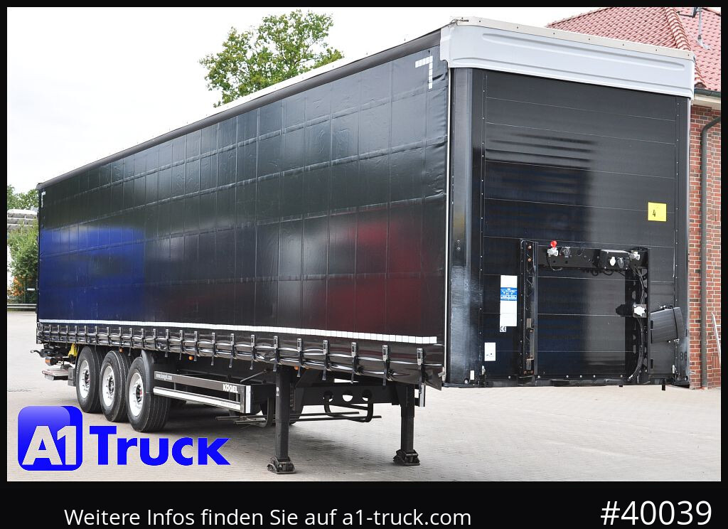 KOEGEL S24-1, Tautliner, Standard, neue Plane, LBW, - Curtainsider semi-trailer: picture 1 KOEGEL S24-1, Tautliner, Standard, neue Plane, LBW, - Curtainsider semi-trailer: picture 1