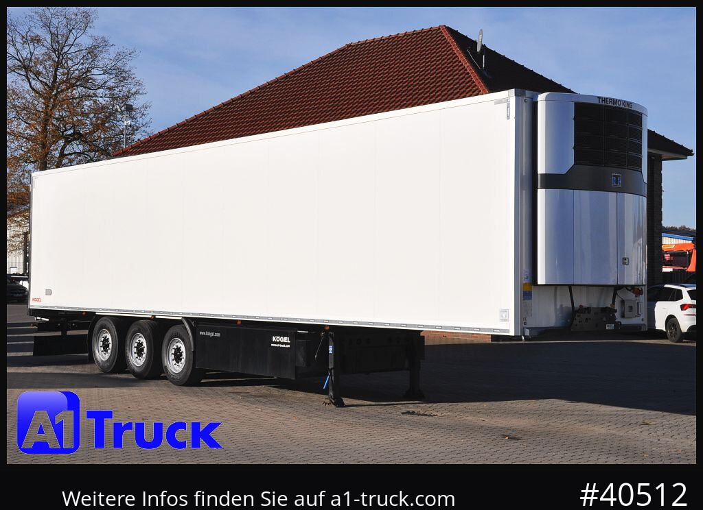 KOEGEL ThermoKing A400, Doppelstock, Blumenbreit - Refrigerated semi-trailer: picture 1 KOEGEL ThermoKing A400, Doppelstock, Blumenbreit - Refrigerated semi-trailer: picture 1