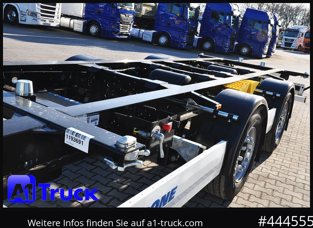 KRONE 10 x Tandem, MIDI, für 1120mm + 1320mm, SOFORT, NEU - Container transporter/ Swap body trailer: picture 2 KRONE 10 x Tandem, MIDI, für 1120mm + 1320mm, SOFORT, NEU - Container transporter/ Swap body trailer: picture 2