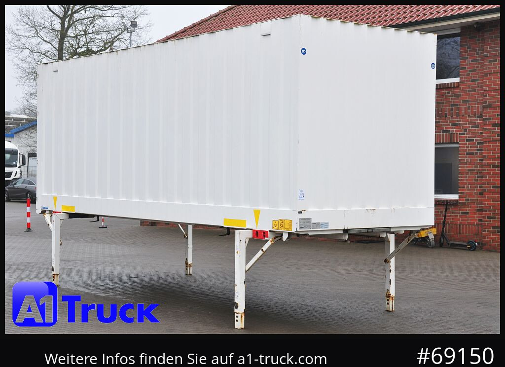 Swap body - box KRONE BDF 7,45 Koffer 2670mm innen, Portaltür 4 x vorhanden: picture 1