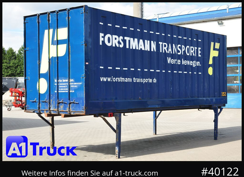 Shipping container KRONE BDF 7,82 Container, 2700mm Innenhöhe, Portaltür: picture 9 Shipping container KRONE BDF 7,82 Container, 2700mm Innenhöhe, Portaltür: picture 9