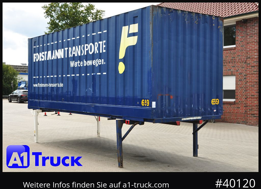 KRONE BDF 7,82 Container, 2700mm Innenhöhe, Portaltür - Shipping container: picture 1 KRONE BDF 7,82 Container, 2700mm Innenhöhe, Portaltür - Shipping container: picture 1