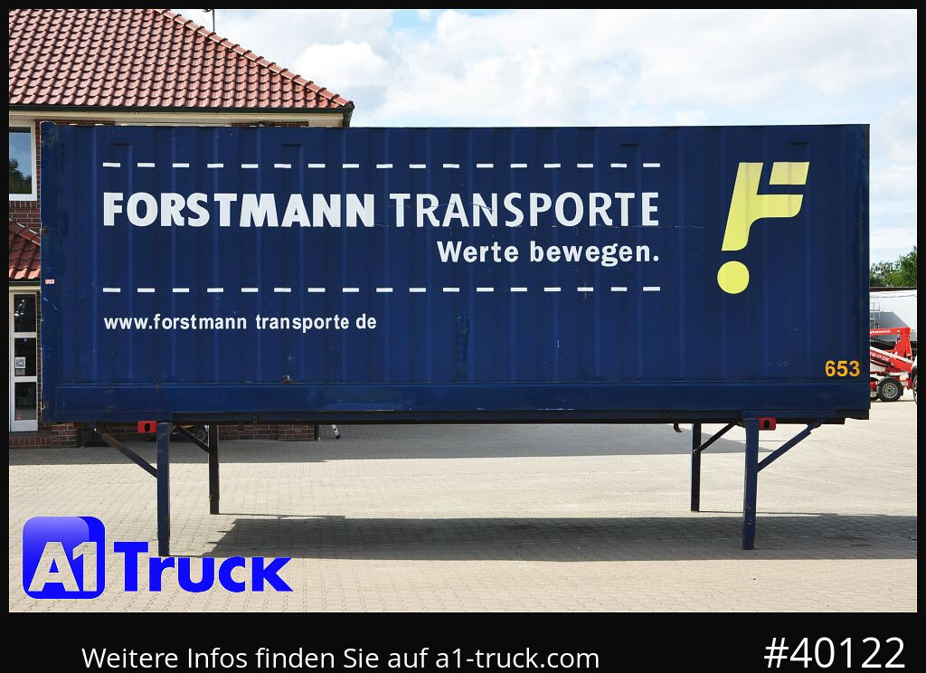 Shipping container KRONE BDF 7,82 Container, 2700mm Innenhöhe, Portaltür: picture 7 Shipping container KRONE BDF 7,82 Container, 2700mm Innenhöhe, Portaltür: picture 7