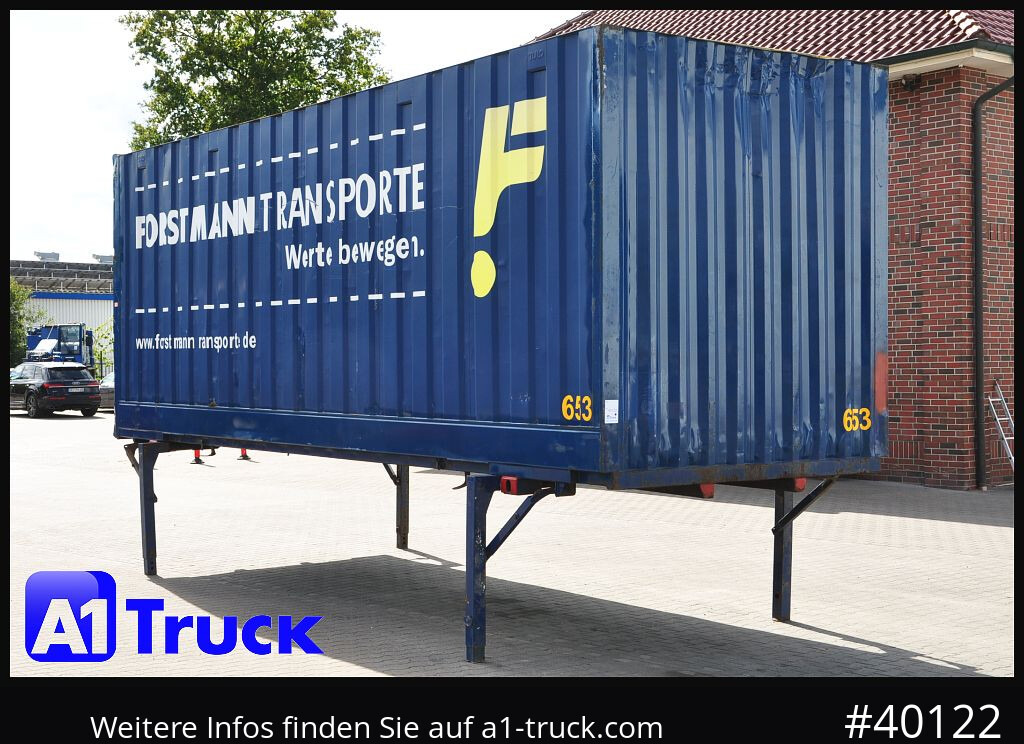 KRONE BDF 7,82 Container, 2700mm Innenhöhe, Portaltür - Shipping container: picture 1 KRONE BDF 7,82 Container, 2700mm Innenhöhe, Portaltür - Shipping container: picture 1