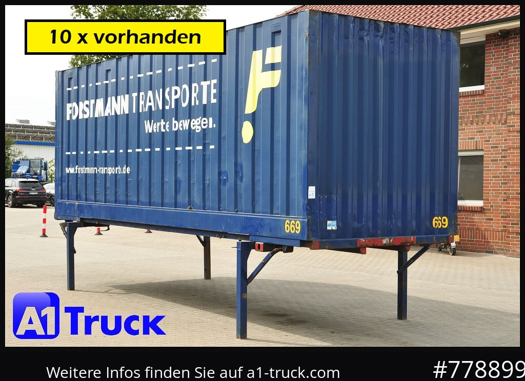 KRONE BDF 7,82 Container, 2700mm Innenhöhe, Portaltür - Shipping container: picture 1 KRONE BDF 7,82 Container, 2700mm Innenhöhe, Portaltür - Shipping container: picture 1