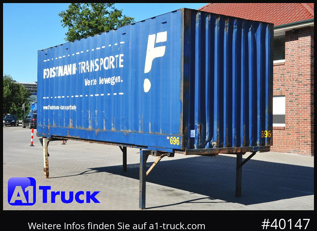 KRONE BDF 7,82 Container, 2700mm Innenhöhe, Portaltür - Shipping container: picture 1 KRONE BDF 7,82 Container, 2700mm Innenhöhe, Portaltür - Shipping container: picture 1