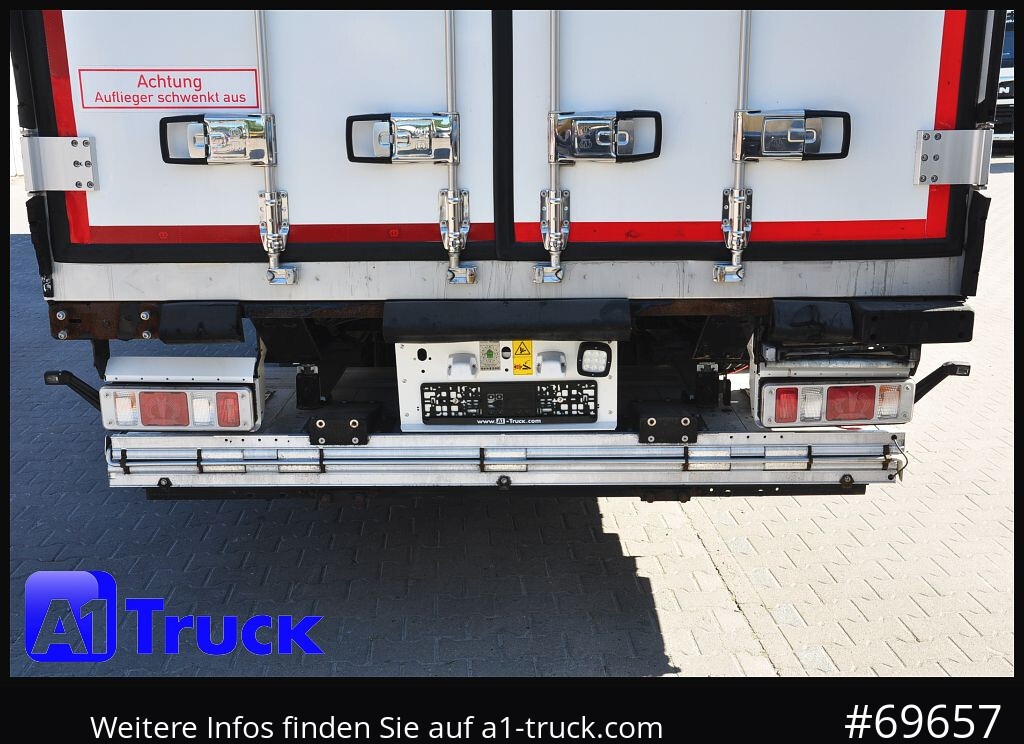 KRONE Koffer, Ladebordwand, LBW, Liftachse, ÁDR - Closed box semi-trailer: picture 2 KRONE Koffer, Ladebordwand, LBW, Liftachse, ÁDR - Closed box semi-trailer: picture 2