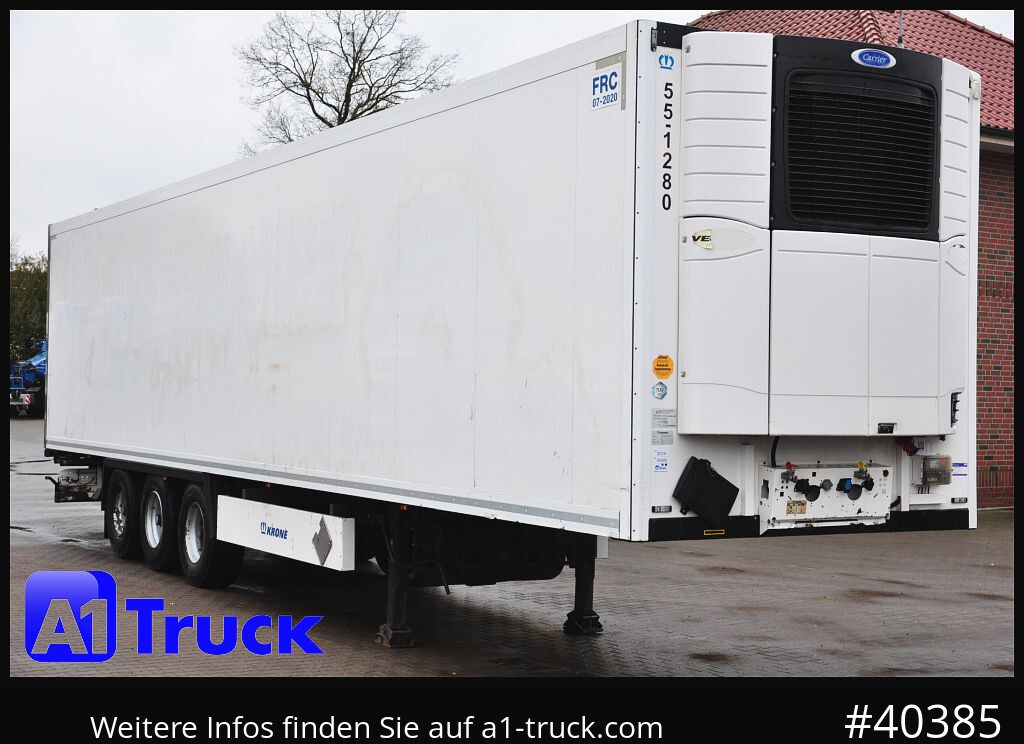 KRONE SD, Carrier 1950, Rolltor FRC Tiefkühl - Refrigerated semi-trailer: picture 1 KRONE SD, Carrier 1950, Rolltor FRC Tiefkühl - Refrigerated semi-trailer: picture 1
