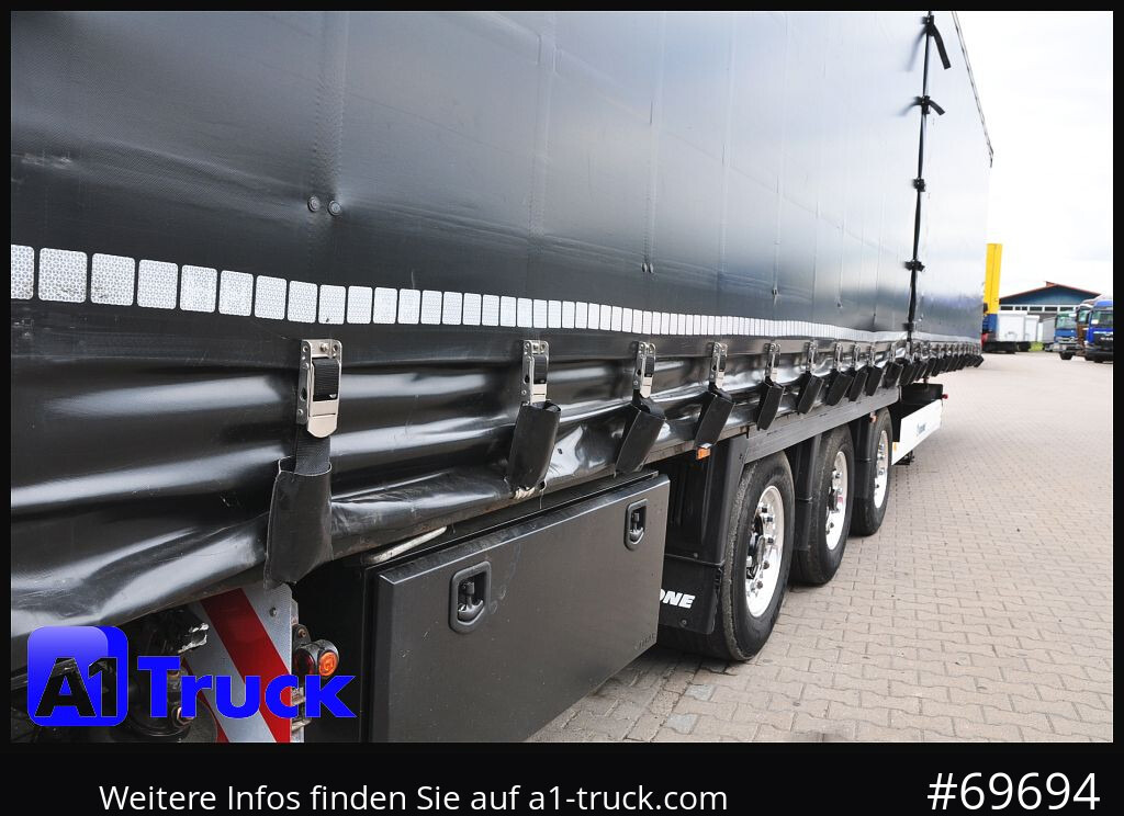 KRONE SD, Liftachse,Staplerhalterung, verbreiterbar, Coil - Curtainsider semi-trailer: picture 3 KRONE SD, Liftachse,Staplerhalterung, verbreiterbar, Coil - Curtainsider semi-trailer: picture 3