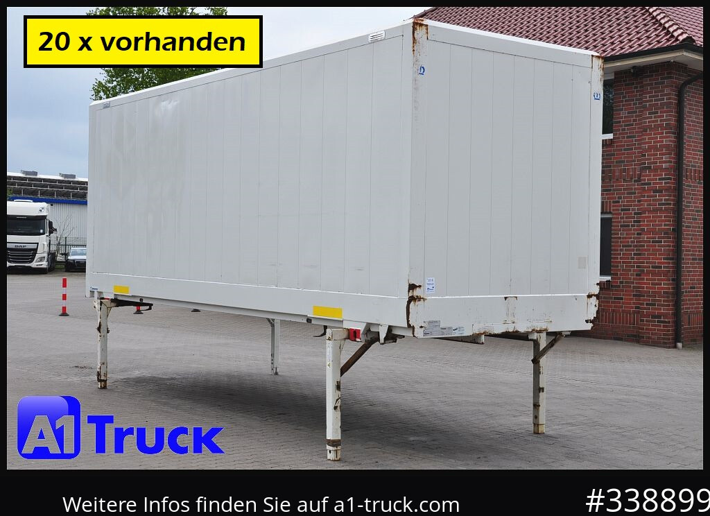 KRONE WB BDF 7,45 Koffer, 2750mm innen, 20 x vorhanden - Swap body - box: picture 1 KRONE WB BDF 7,45 Koffer, 2750mm innen, 20 x vorhanden - Swap body - box: picture 1