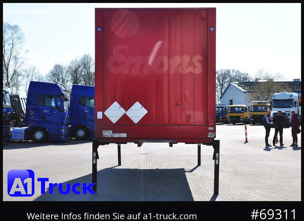 KRONE WB BDF 7,45 Koffer, 2770mm innen, beschädigt - Swap body - box: picture 2 KRONE WB BDF 7,45 Koffer, 2770mm innen, beschädigt - Swap body - box: picture 2