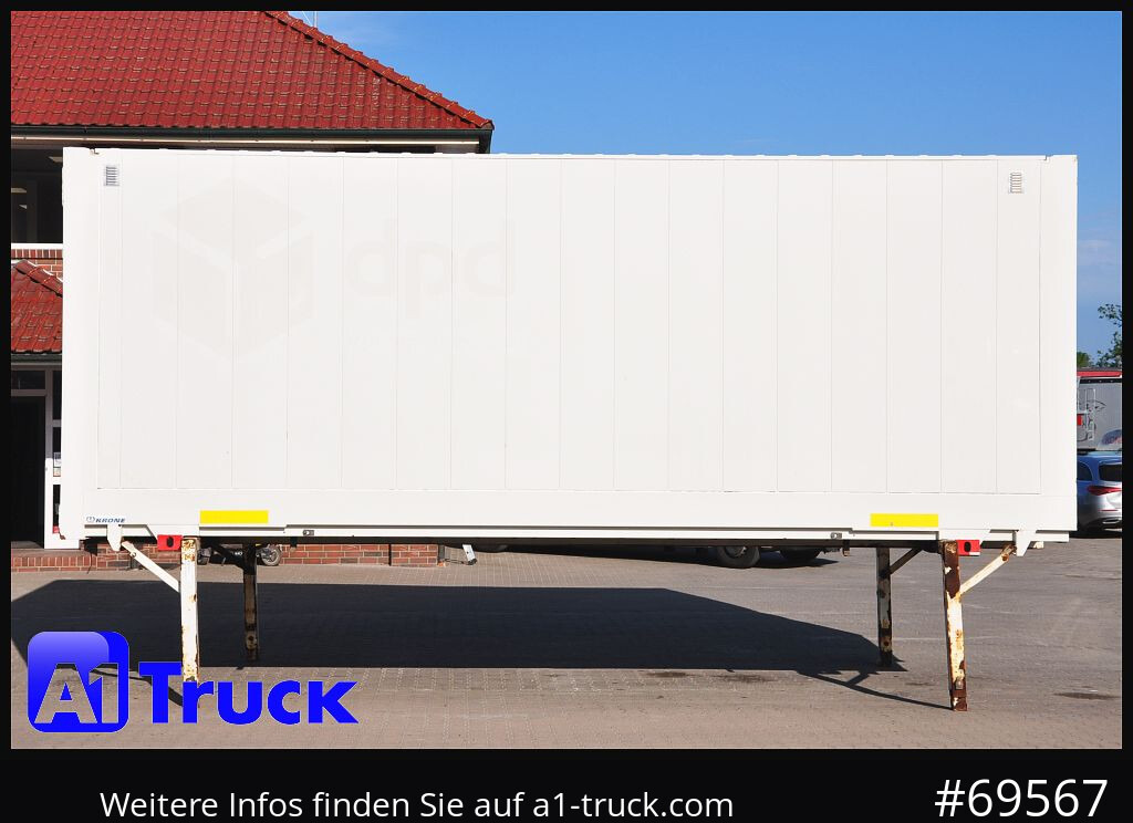 Swap body - box KRONE Wechselbrücke BDF 7,45 Koffer,  Textil 2750mm innen, 20 x vorhanden: picture 9