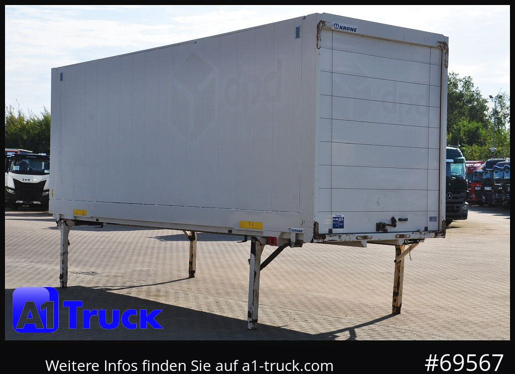 Swap body - box KRONE Wechselbrücke BDF 7,45 Koffer,  Textil 2750mm innen, 20 x vorhanden: picture 7