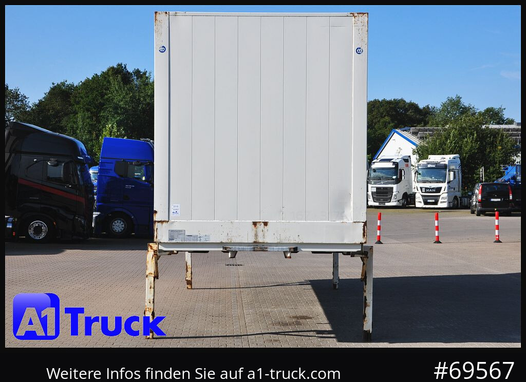 Swap body - box KRONE Wechselbrücke BDF 7,45 Koffer,  Textil 2750mm innen, 20 x vorhanden: picture 15