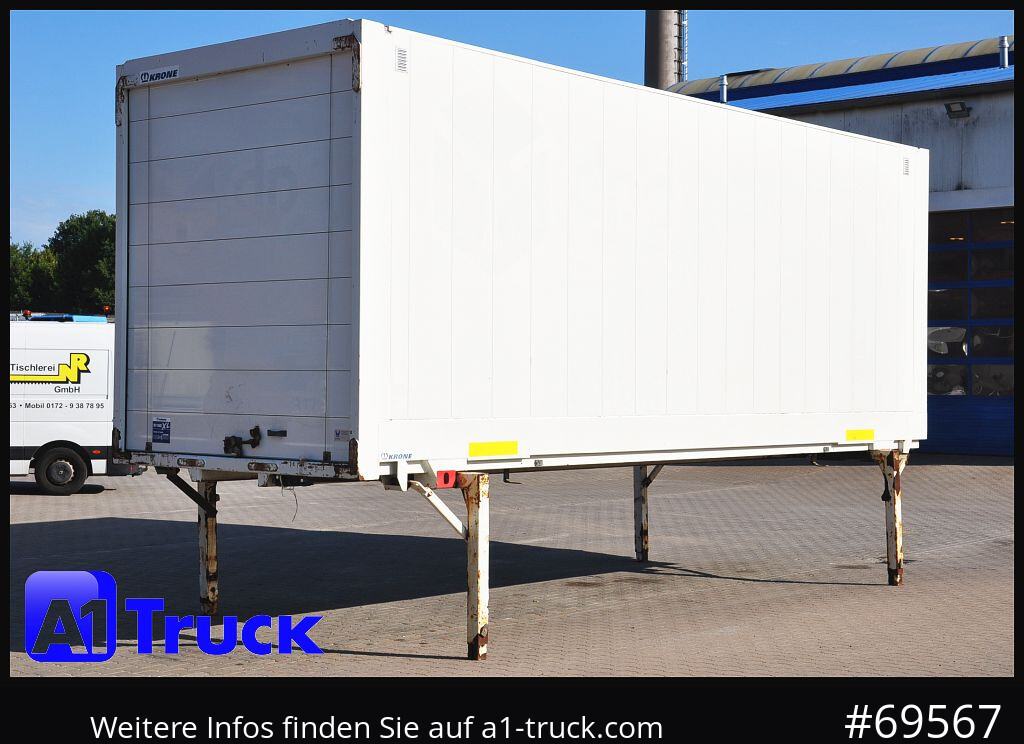 Swap body - box KRONE Wechselbrücke BDF 7,45 Koffer,  Textil 2750mm innen, 20 x vorhanden: picture 10